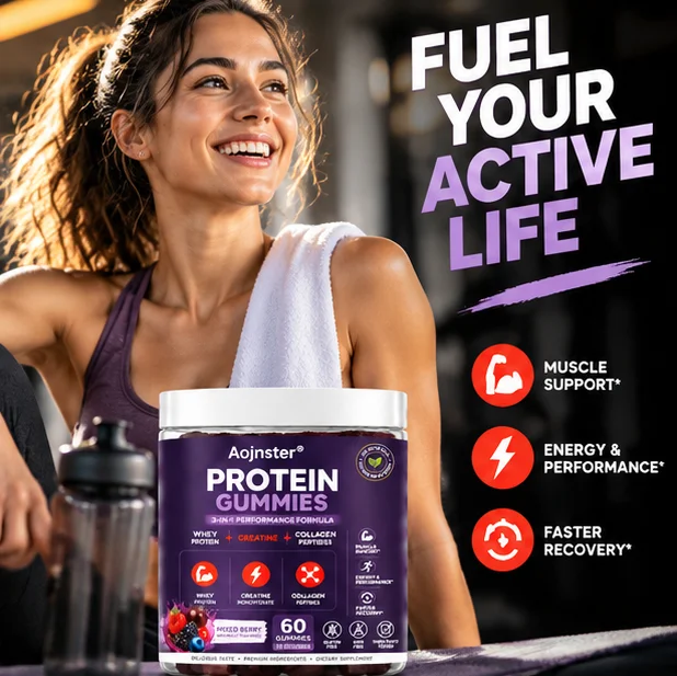 กัมมี่โปรตีน สูตร 3-in-1 ประกอ - Nutrition And Fitness บทวิจารณ์และราคา