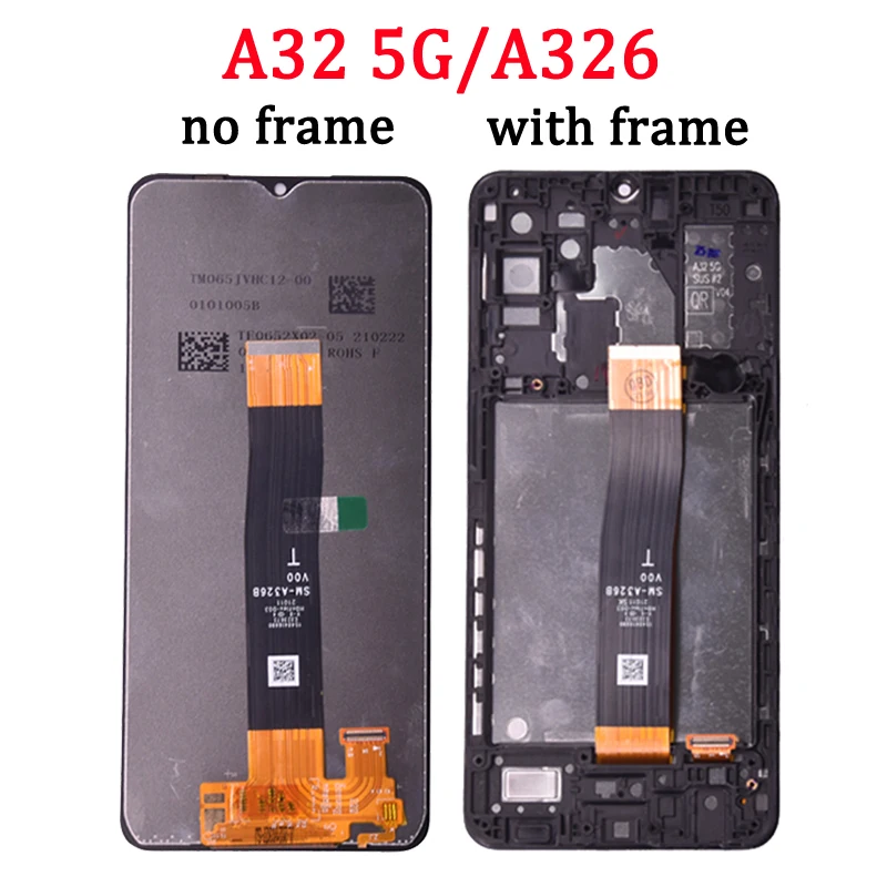 AMOLED For Samsung A32 4G LCD A325 SM-A325M Display Touch Screen Replacement For Samsung A32 5G Display SM-A326 LCD