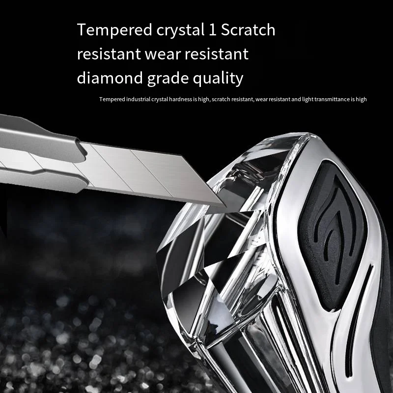 Crystal Gear Shift Knob Suitable for Toyota, Mazda, Mitsubishi, Hyundai, Elfa, Kia, Crown, VIP, etc. Suitable for 8 10 12mm thre