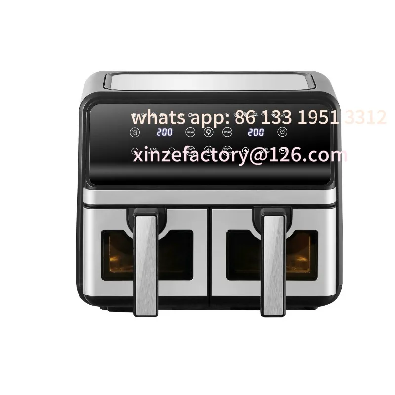 مقلاة كهربائية منزلية وعاء مزدوج مقلاة هوائية متعددة الوظائف بصرية ذات سعة كبيرة فرن ذكي #3