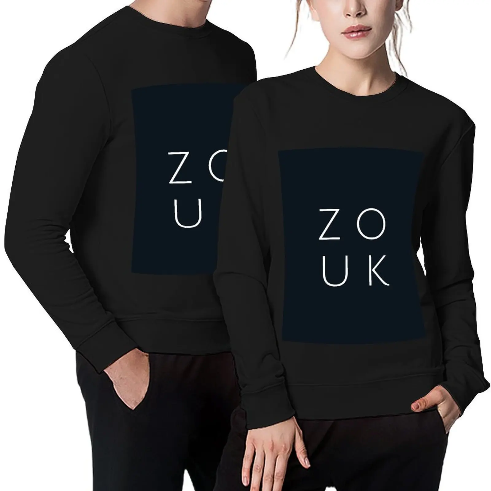 

ZOUK Pullover men's sweat-shirt men's autumn clothes men wear aesthetic clothing sweatshirt for men