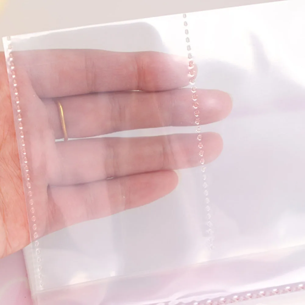 Card Binder Business Card Book Large Capacity Moisture Protection Sturdy PP Material Aging Protection For Business Cards