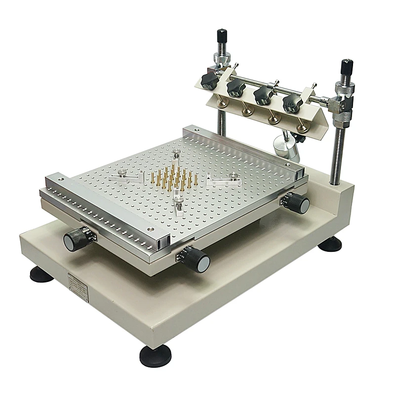 LY ZB3040H Repair Solder Paste Manual Silkscreen Printer Single Double-Sided Circuit Board Paste Red Glue Printing Machine