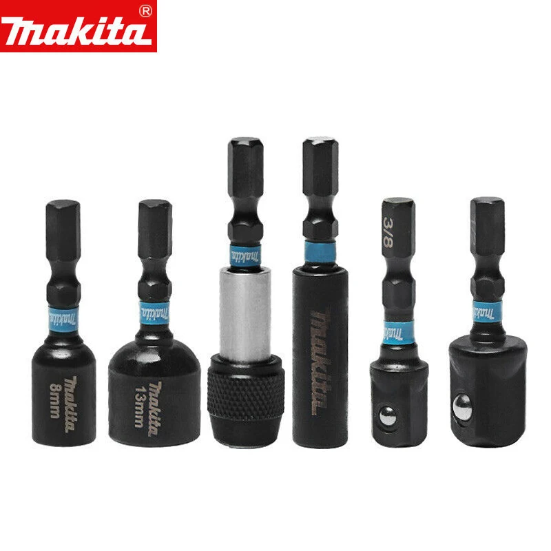 Makita IMPACT Black Screwdriving Dril Electric Wrench Socket  Hexagon Handle Magnetic Sleeve Head Power Tool Driver Drill Part