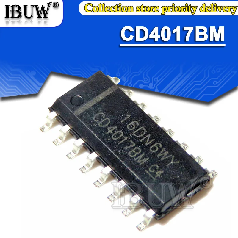 100PCS CD4017BM SOP16 CD4017 SOP-16 SOP