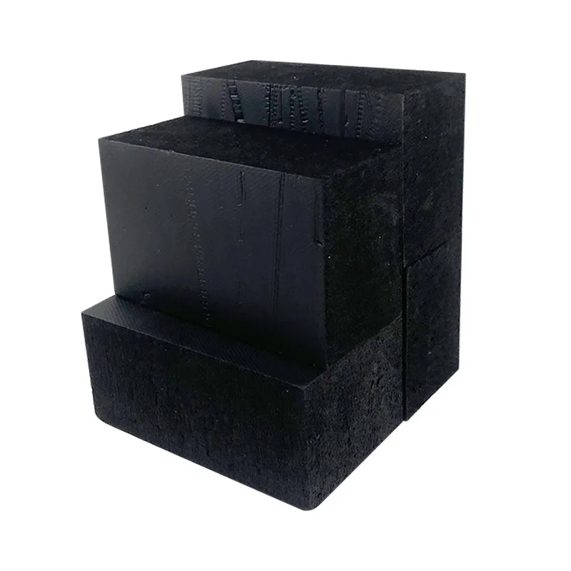 Auto lift rubber pad large shear small shear lift lifting block lift accessories thickening and heightening rubber pad