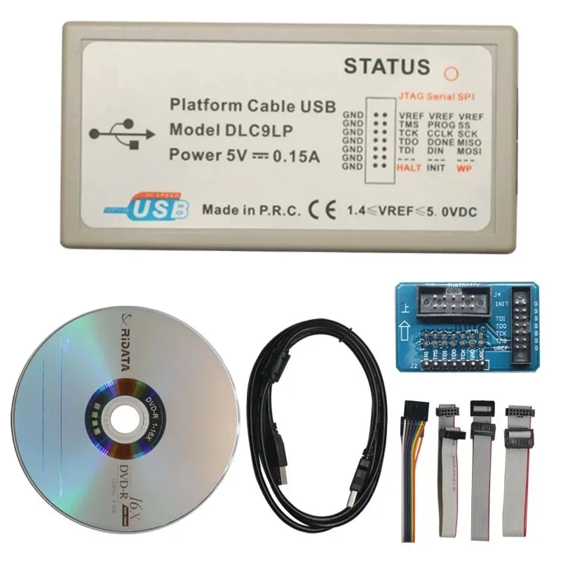 USB Download Debugger Programmer Cable USB FPGA CPLD JTAG SPI with USB Type-B Cable for XILINX Platform