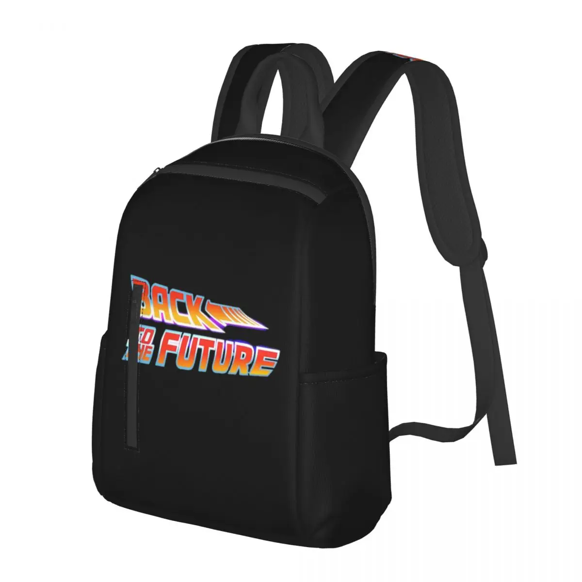 Back To The Future Movie Logo (6) Student Backpack School Bag Hiking Travel Daypack for Men Women Bookbag Shoulder Bags