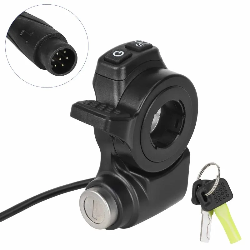 Suitable for Kukirin G2 Master Scooter Acceleration Throttle Switch Lock Switch with Lock Switch Finger Dial Accessories - view 5