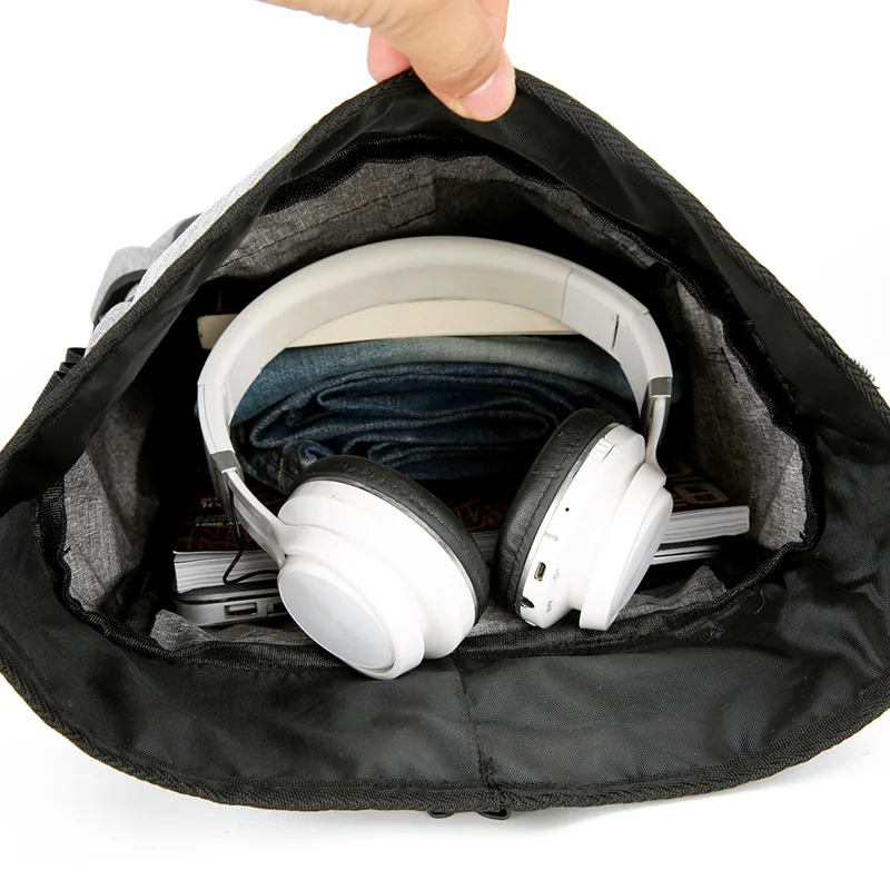 Sac à Dos Pliant observateur et Portable pour Homme, Sacoche de Grande Capacité pour Ordinateur, Lycéens