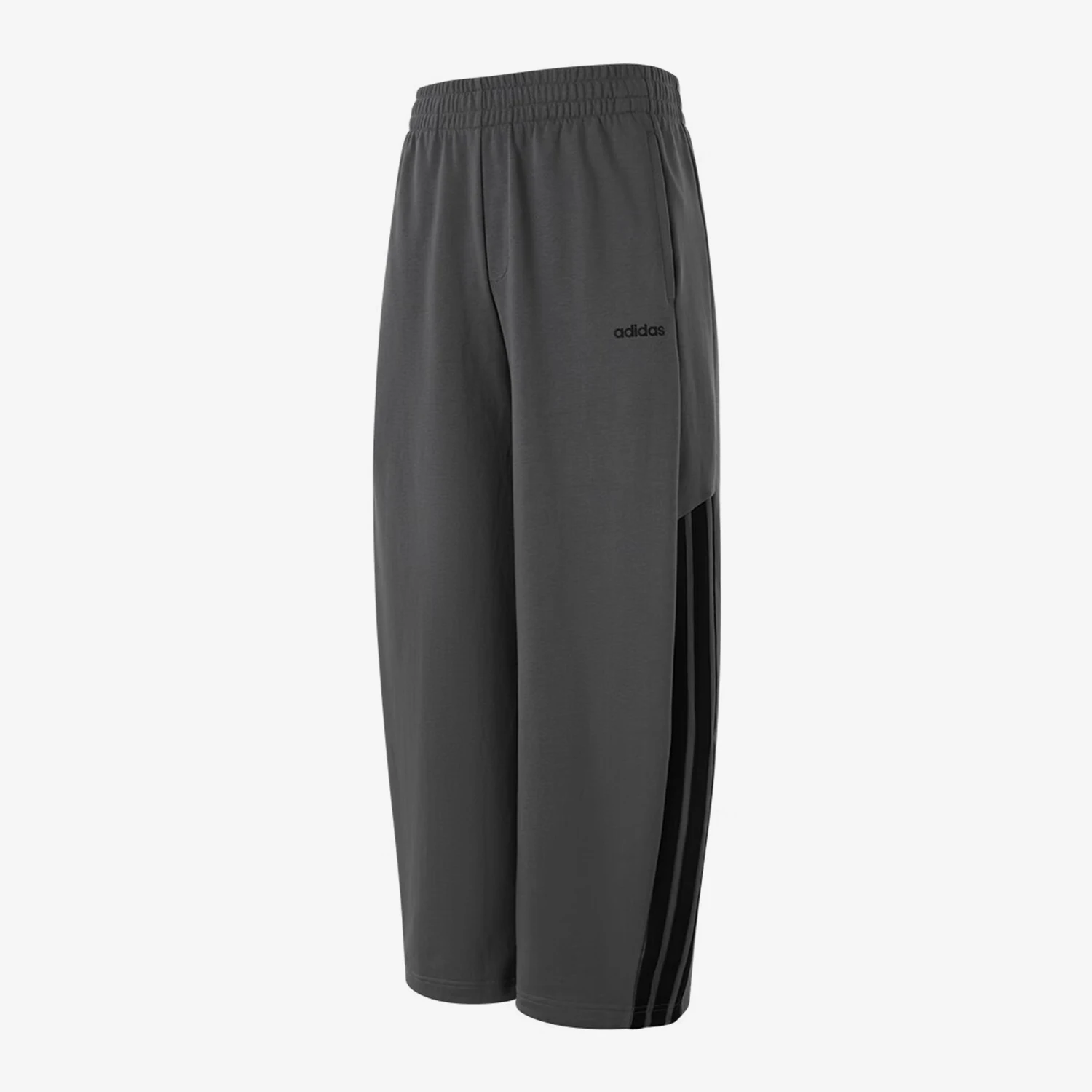 Adidas genuine three stripe wide leg curved knife pants, new men's sports pants HZ9507