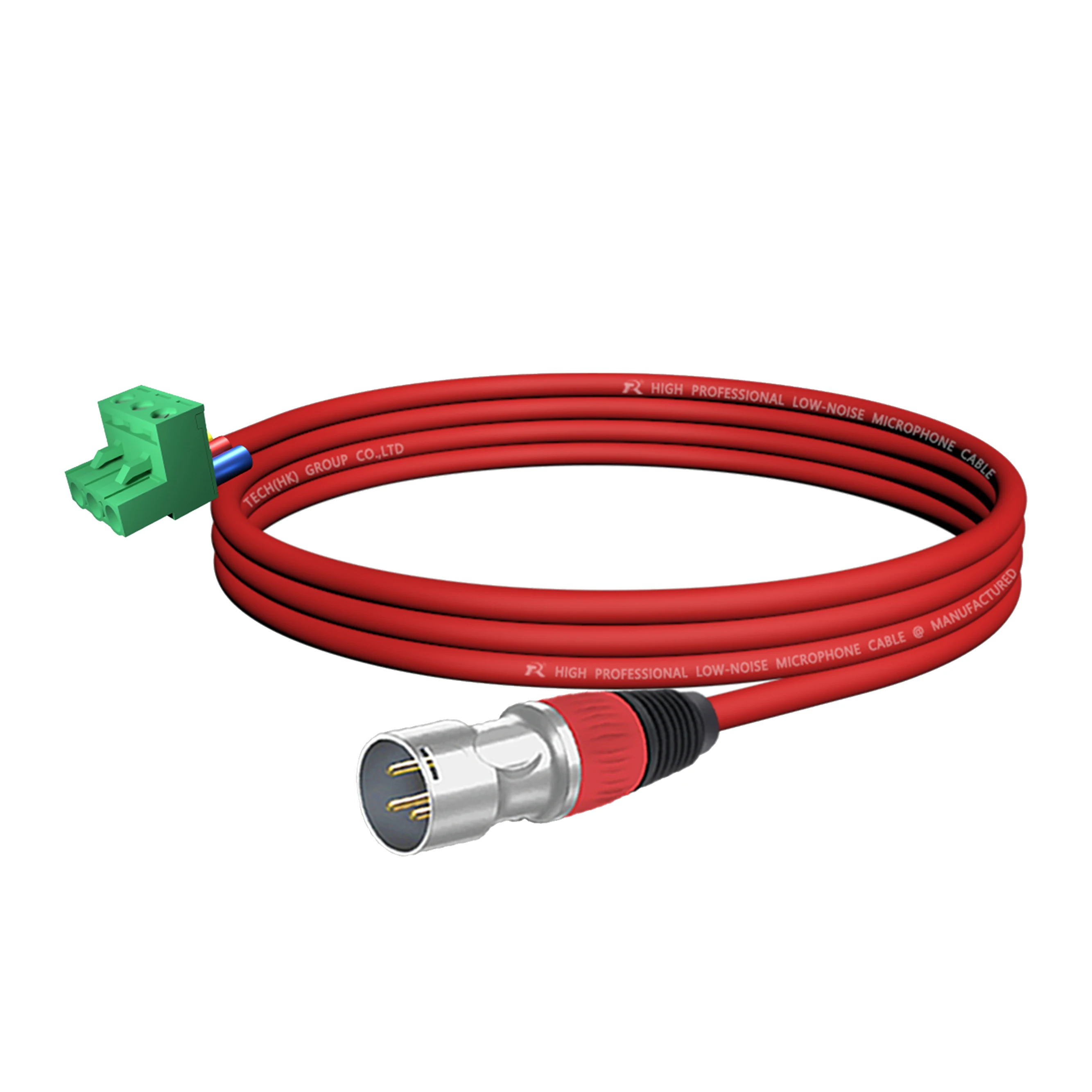 1 Stück XLR zu Phoenix Kabel, XLR 3-Polig M/F zu Grün 3-Pin PCB Schraubklemmenadapter, Mikrofonkabel für Lautsprecher – Detail 12
