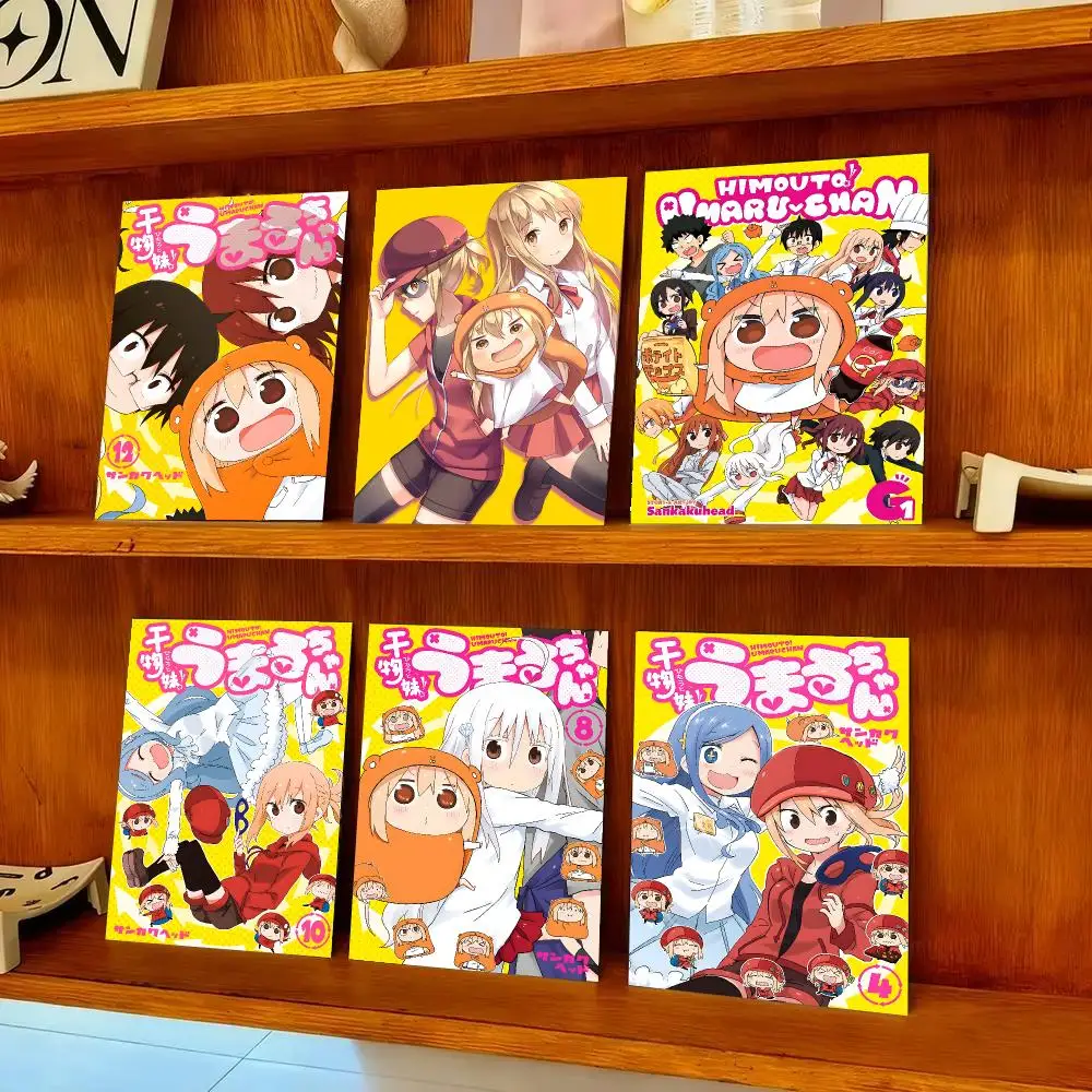 Himouto! Umaru-chan Poster HD Art Sticky Wall Waterproof Home Bedroom Bar Aesthetic Decoration Perfect Room Decor