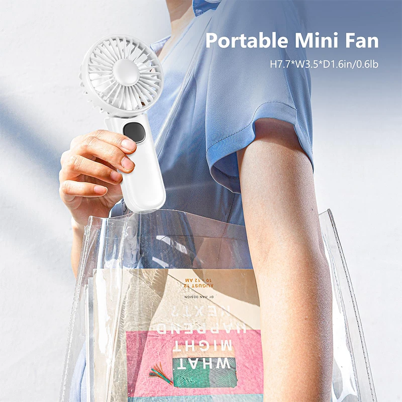 Mini Frost Fan Portable Air Conditioner AC Cooler Humidifier Personal Air Cooler With1/2/3 H Timing 7 Colors LED Light