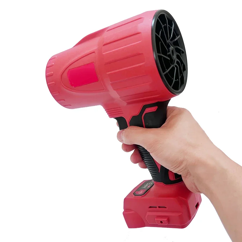 For Milwaukee 30000RPM Brushless Air Blower Cordless Turbo Fan Handheld Violent Fan Dryer 20V Rechargeable Dust Blowing Tool