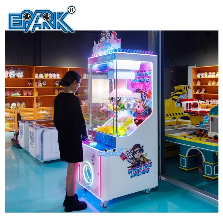 Máquina de juego de regalo para parque de atracciones, equipo, centro de juegos, máquina de juego que funciona con monedas, máquina con clip