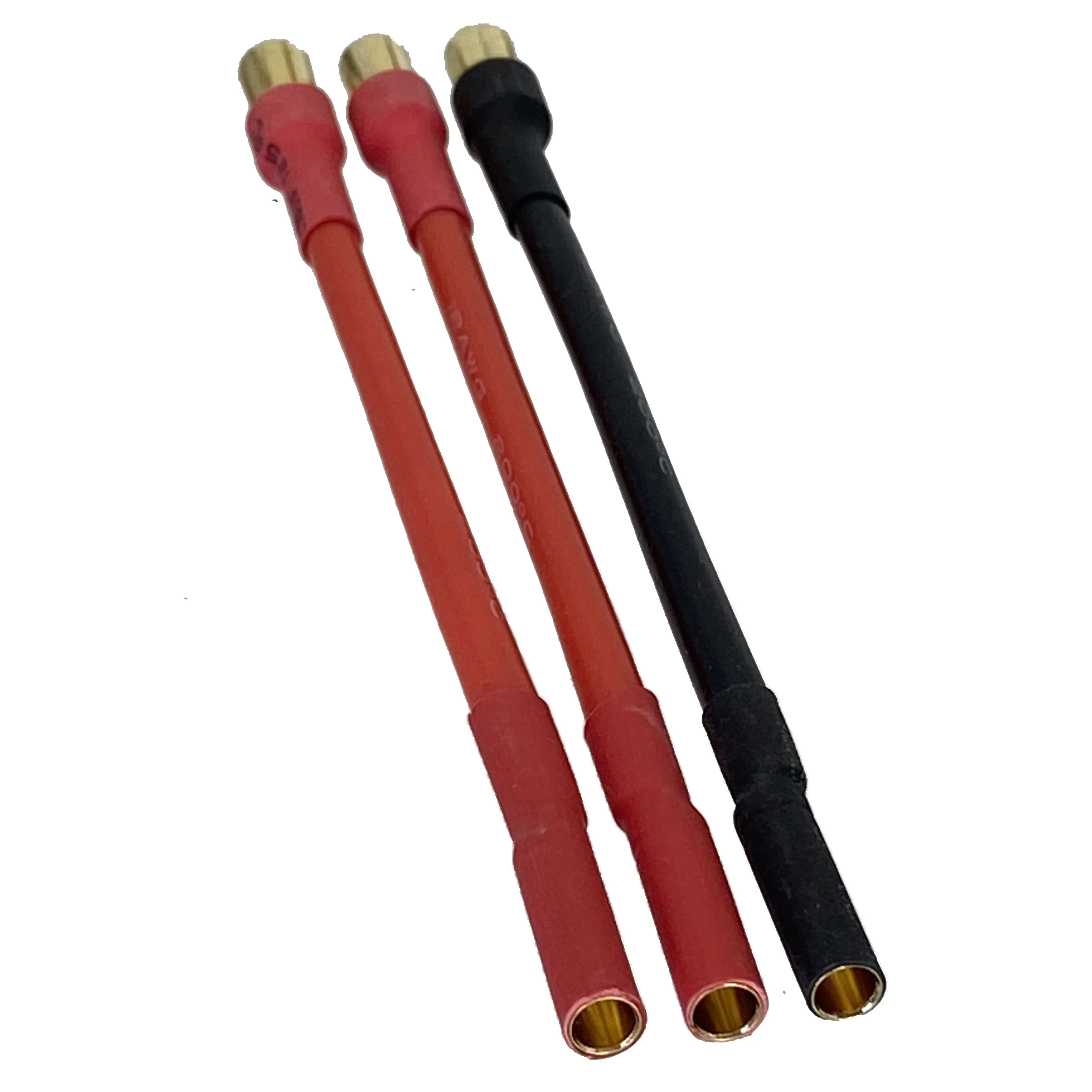 3 szt./zestaw ESC 6,5 MM męski na 4 MM żeński silnik z wtyczką Bullet bezszczotkowy zamek Mambo