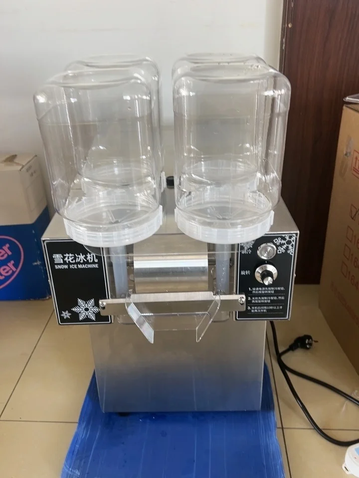 180KG/DKorean Snowflake Ice Machine Commercial Ice Cream Shaved Ice Machine Internet Celebrity Small Milk Ice Shaved Ice Machine