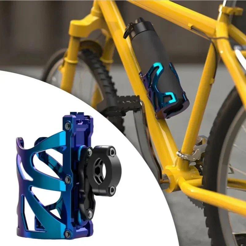 Nouveau porte-boissons moto porte-bouteille de tasse d'eau de vélo accessoires de Modification de vélo de moto porte-gobelet de moto