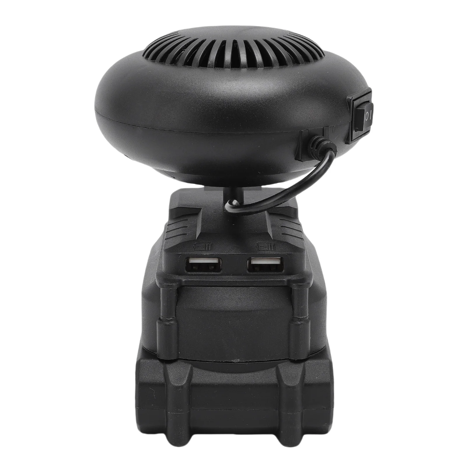 مروحة سخان السيارة المحمولة سخان الهواء الدافئ ABS نافذة السيارة المحمولة مزيل الضباب 1500mAh سخان مساحة صغيرة للاستخدام الداخلي للسيارات #3