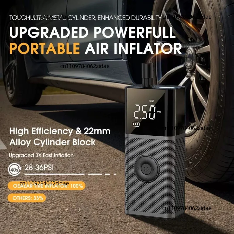 For Portable Compressor for Car Wireless Tire Inflator
