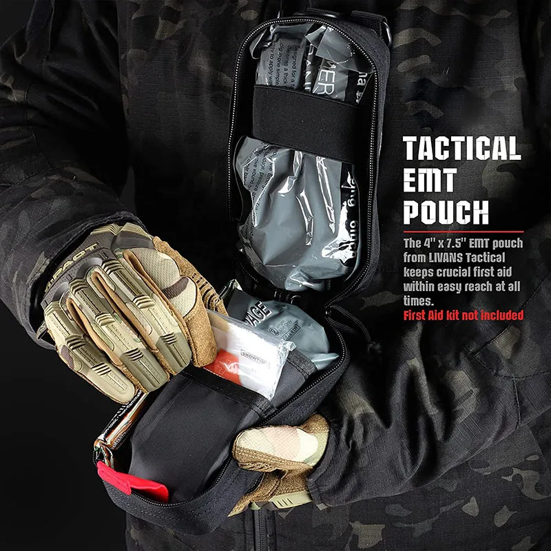 Tactische Molle Medische Edc Pouch Outdoor Mannen Taille Pack Emt EHBO Kit Zakje Ifak Trauma Jagen Nood Survival Bag Tool