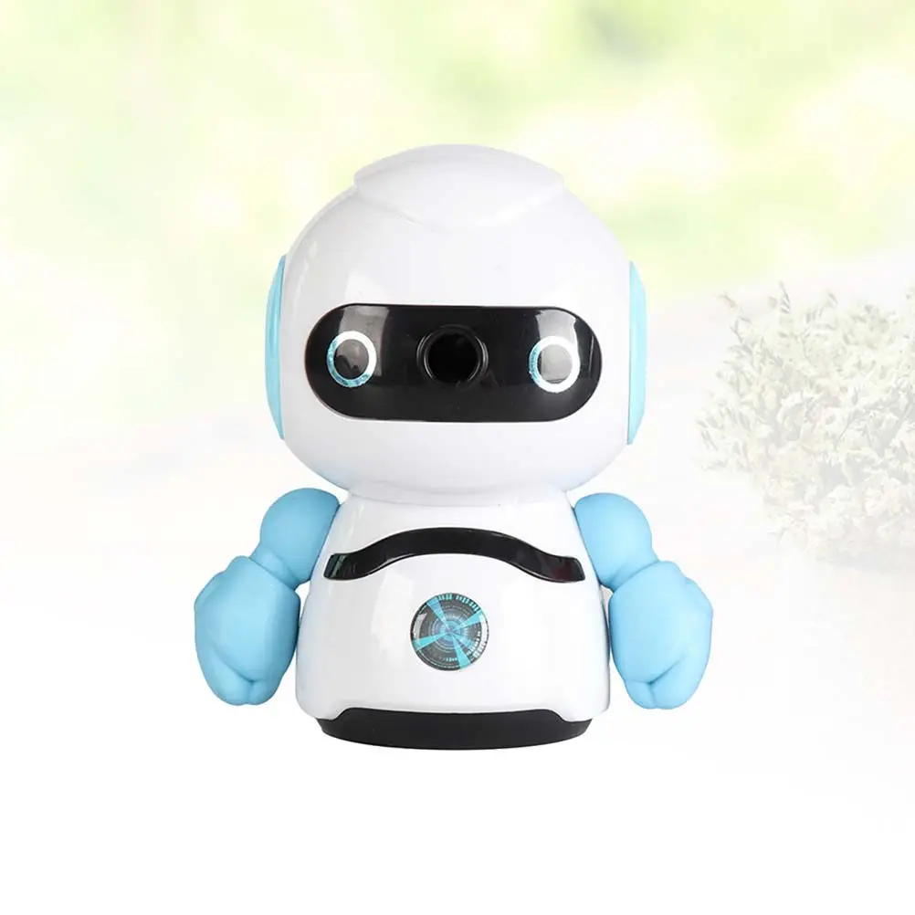 

Ручная точилка для карандашей из пластика случайного цвета с мультяшным дизайном для школьников, легкая канцелярская принадлежность для школьного стола