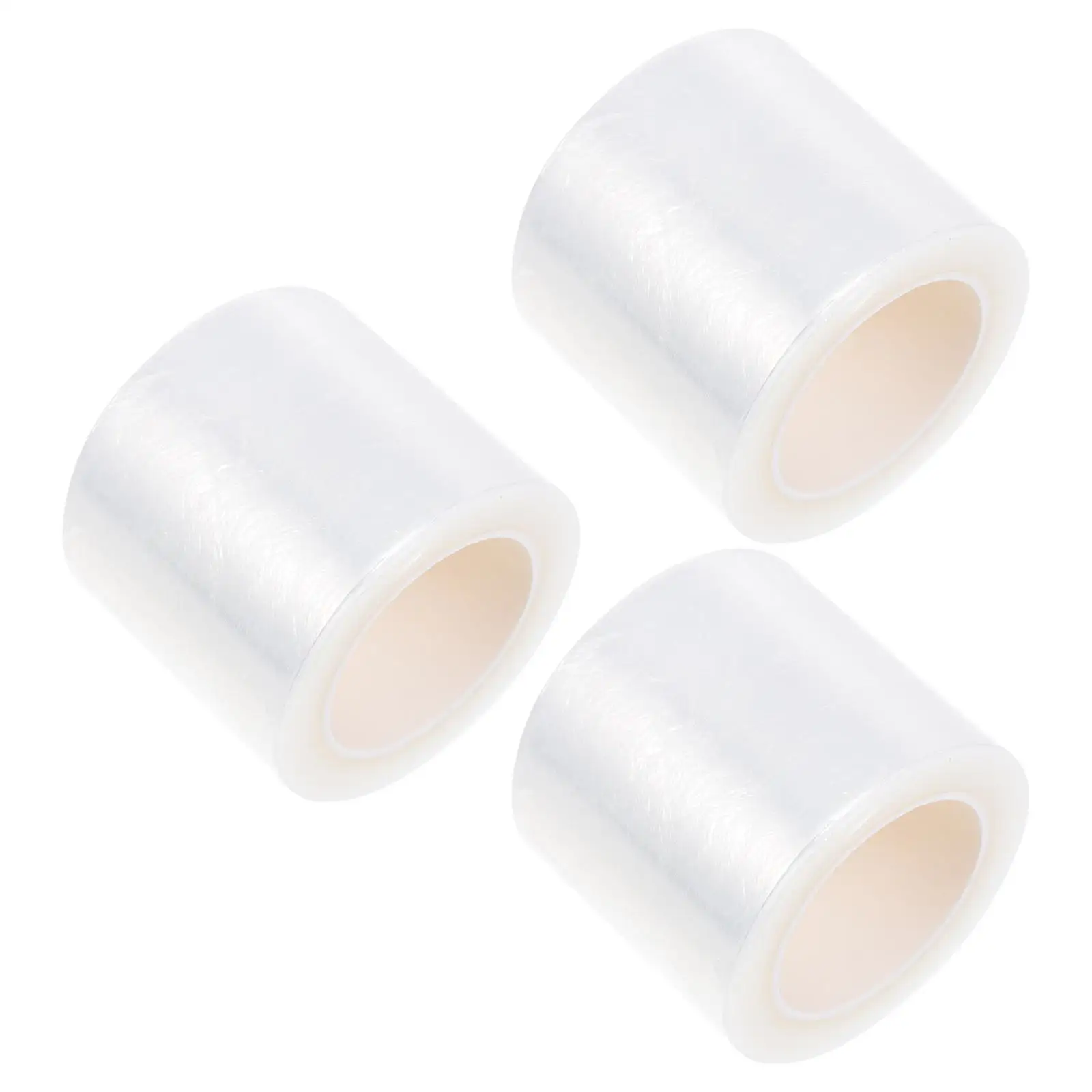 

3 Pcs Tattoo Plastic Wrap 42mm x 200m Food Grade Cling Film Eyebrow DIY Beauty Salon Preservation Membrane