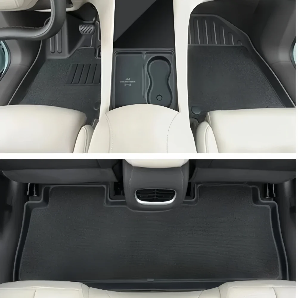Für BYD Sealion 6 Seal U Song Plus 2024 2025 2026 TPE-Fußmatten & Kofferraummatte Allwetter-Kofferraumeinlagen Rückenlehnenmatten LHD – Detail 5