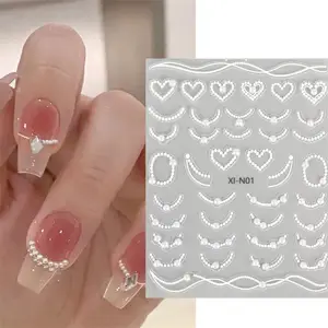 Silver Star Manicure Stickers Color Star Back Glue Manicure Nail Sticker Jewelry Beauty Health Nail Art Tools Stickers Decals