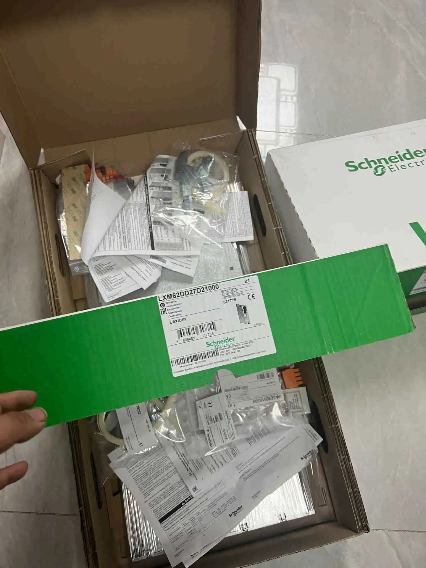 Novo servo drive LXM62DD27D21000 para Schneider