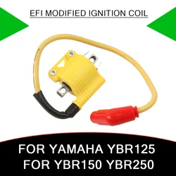 Motorcycle EFI Modified Ignition Coil For YAMAHA YBR 125 150 YBR 250 YBR125 YBR150 YBR250 Electronic Fuel Injection Coil Parts