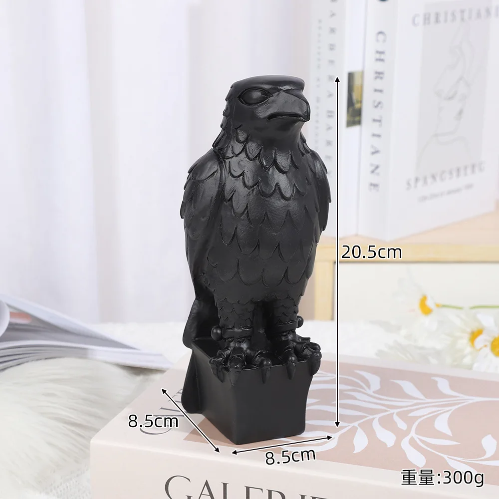 

Creative simulation eagle, Ins style animal statue, resin home, desktop office crafts, decorative aesthetics