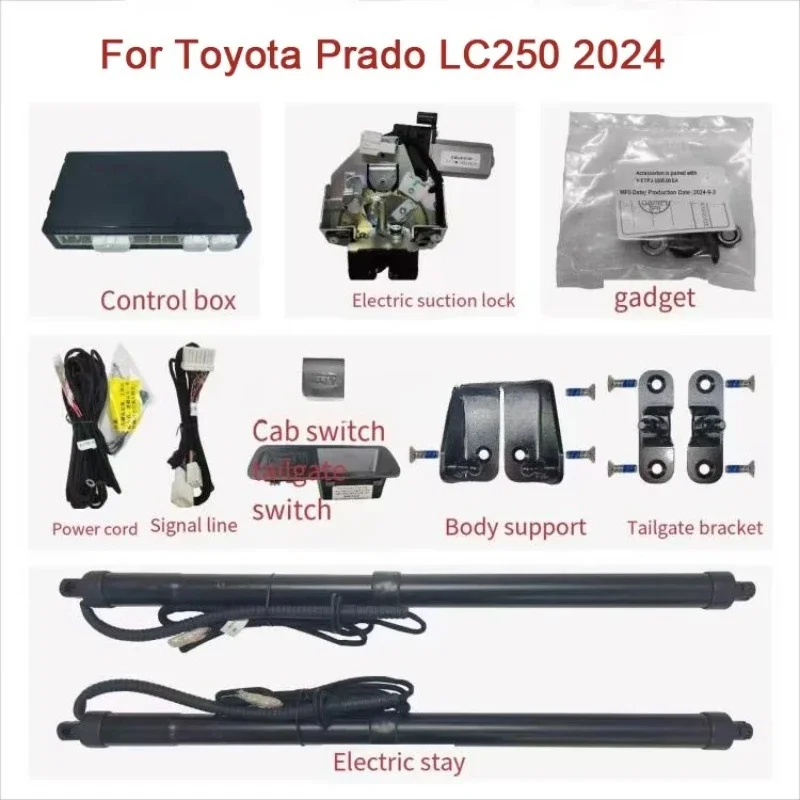 

Newly Arrived High Quality Direct Fit OEM Smart Trunk for Toyota Land Cruiser Prado LC250 2024 Electric Tailgate Power Tailgate