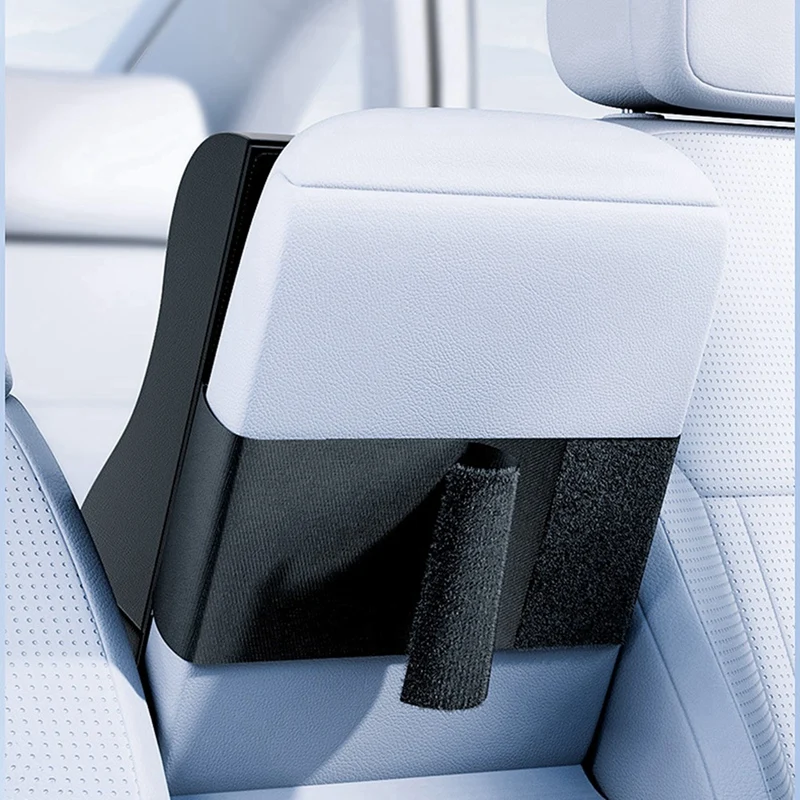 Car Armrest Cover With Cup Holder Universal Armrest Pad Height Increasing Cushion Box Bottle Storage Elbow Cushion