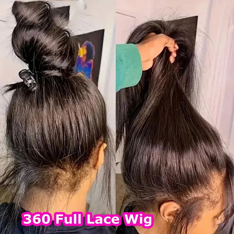 

Invisi Strap 360 Full Lace Wig Human Hair Preplucked 250 Density Wig Bone Straight 360 Lace Front Wig Glueless Wig Human Hair