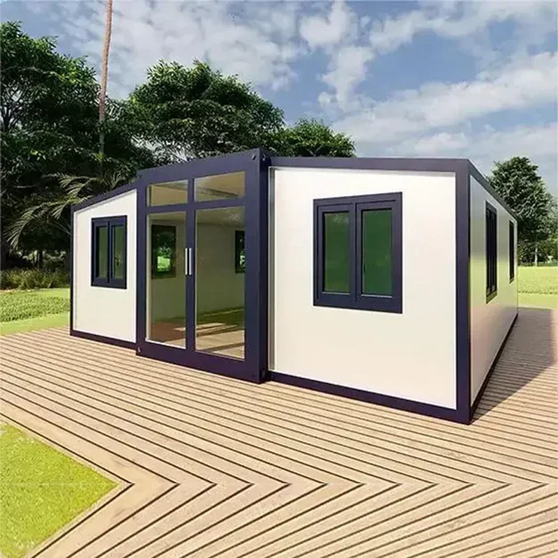 Container House Back Yard Container Movable Prefabricated House Villa Office Public Toilet 2 Bedroom Movable Prefab House