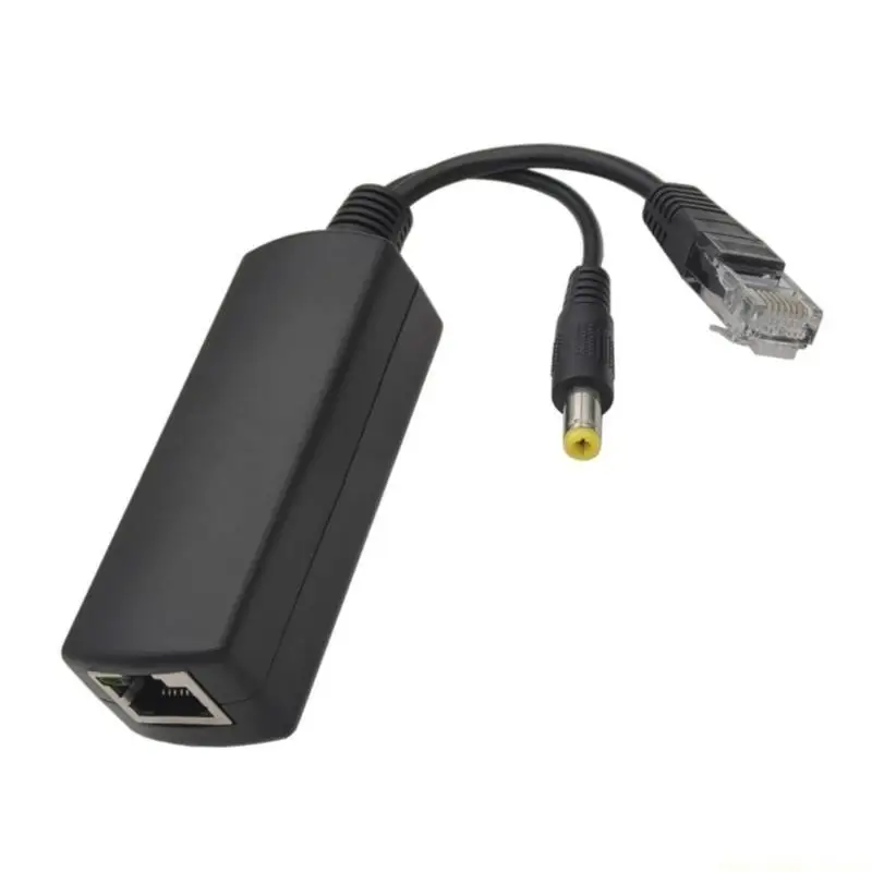 F62C Gigabit PoE Splitter POE Power Enhancer 9V24V to 52V/48V for Wireless Access