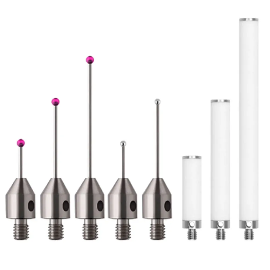 CNC Machine Tool Specific Three Coordinate Probe Ruby Probe Ceramic Extension Rod M4