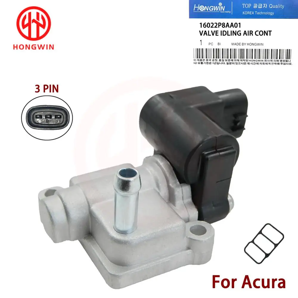 New IAC Idle Air Control Valve OEM: 16022P8AA01 16022-P8A-A02 16022P8AA03 Fits Honda CR-V Odyssey Pilot Accord / Acura TL CL MDX