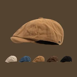 Il cappello giapponese in avanti davanti e dietro può essere indossato con berretti a becco d'anatra cappello da strillone da uomo cappello da pittore femminile