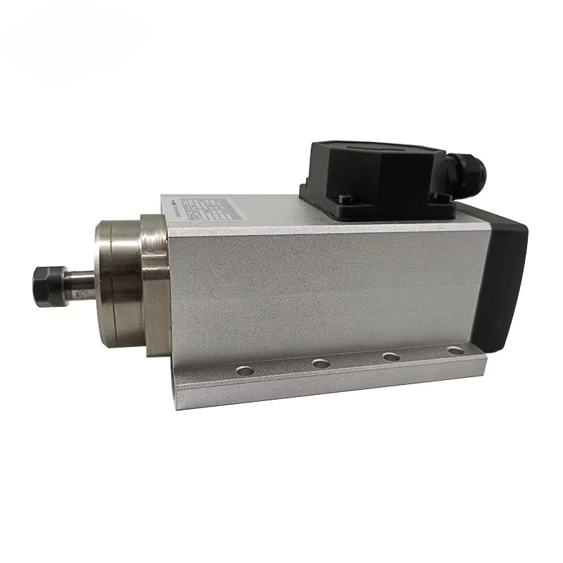 HOLRY 1.5kw 2.2kw 3.5kw 4.5kw 300HZ ER20 Spindle Motor Air Cooled Motor CNC Spindle Motor Machine Tool Spindle