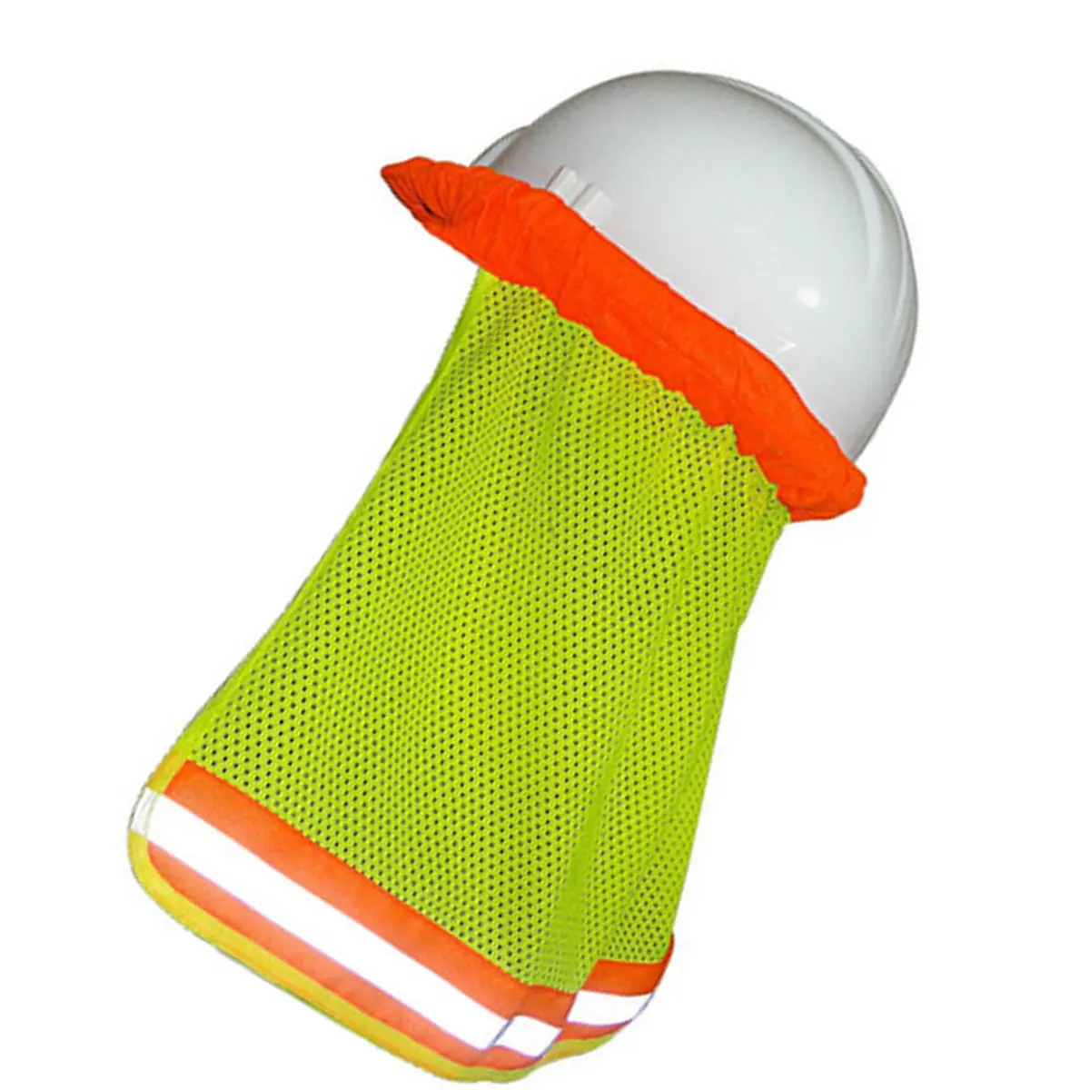 Sun Brim Hat Cover Shade Neck Mesh Protector Reflective Stripe