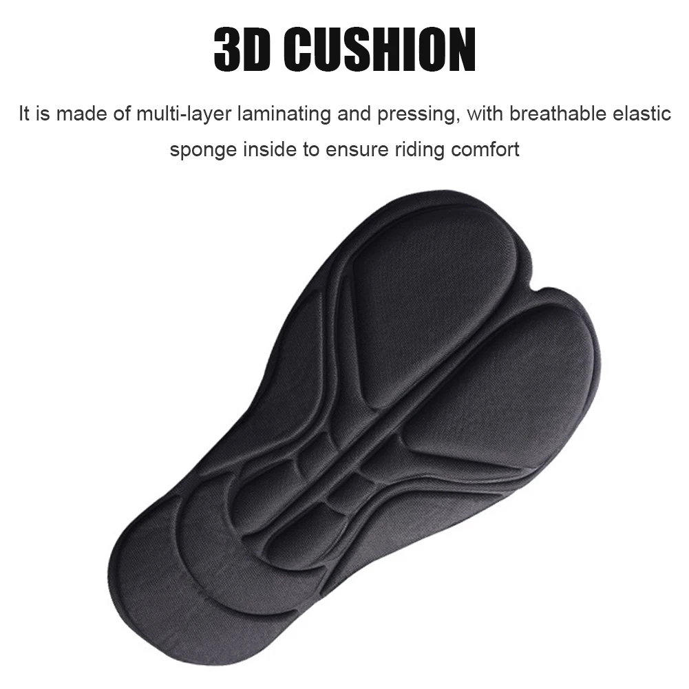 Unisex Cycling Sports Shorts Breathable Thickened Gel Pad MTB Bike Women Men Underpants Bicycle Padded Underwear Riding Shorts