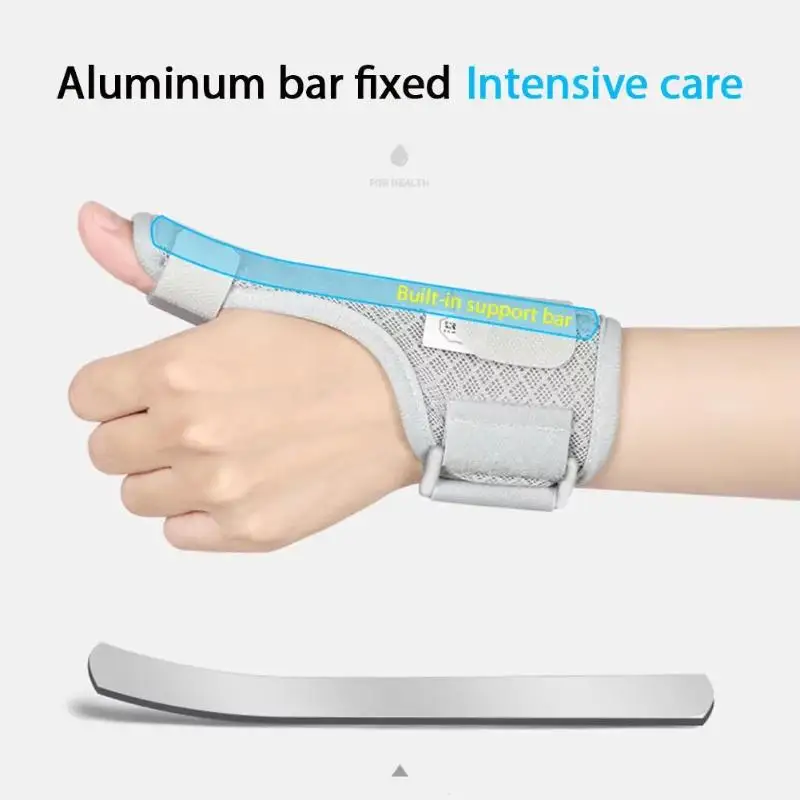 Thumb Stabilizer Brace Adjustable Breathable 1Pcs Comfort Thumb Support for Office Daily Use Pain Relief Recovery