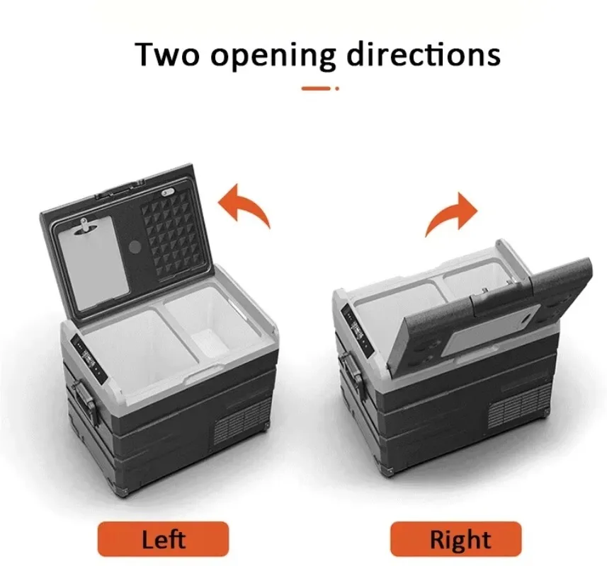 المصنع مباشرة TW75 12 فولت ضاغط محمول 75L ثلاجة السيارة الثلاجة الفريزر مبرد كهربائي