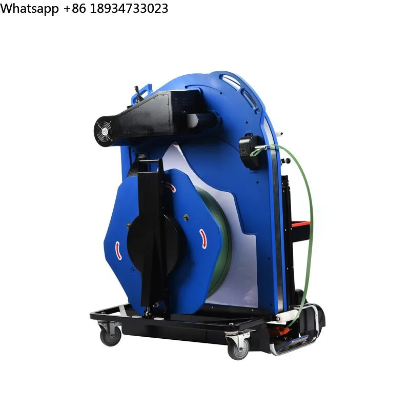 Semi-Automatic Electric Pallet Threading Machine for PP Strap Belt for Food Chemical Beverage Commodity Packaging Paper Material
