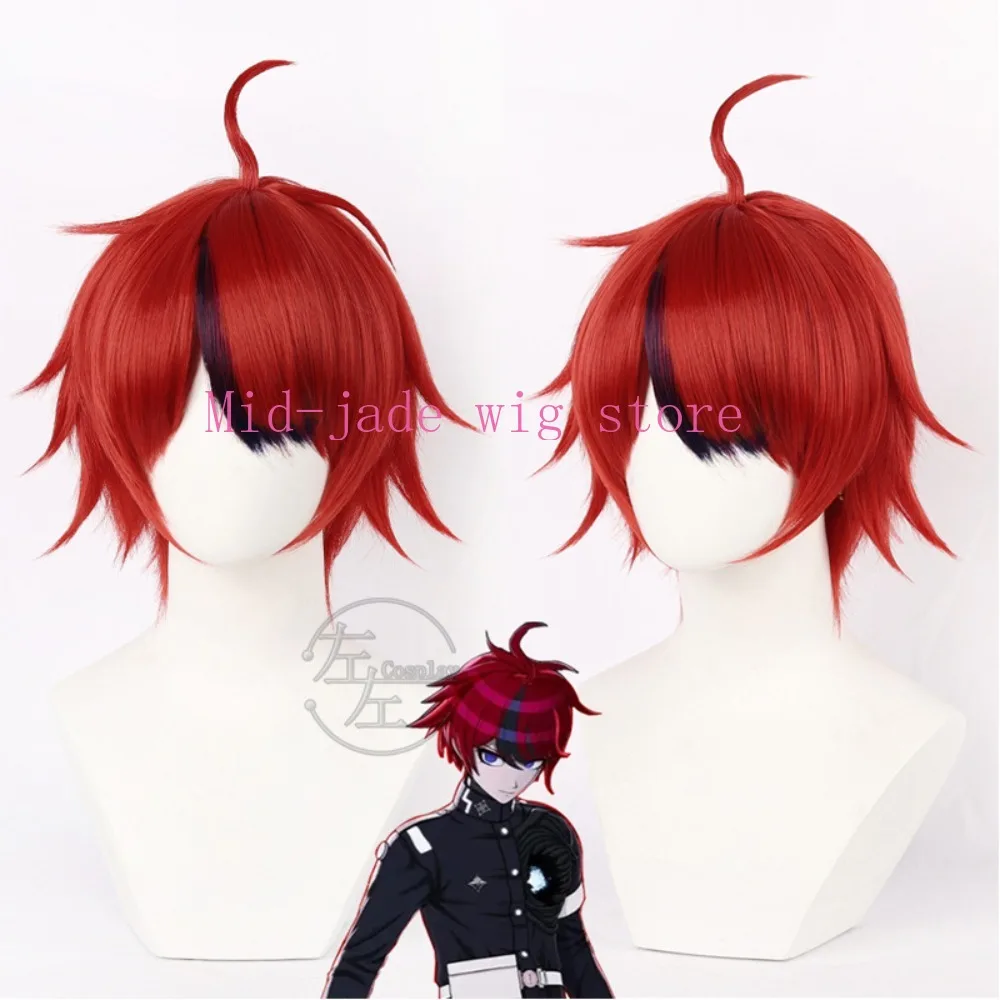 Game Takumi Sumino Cosplay Wig Highlight Bangs Synthetic Hair Realistic Scalp Convention Performance