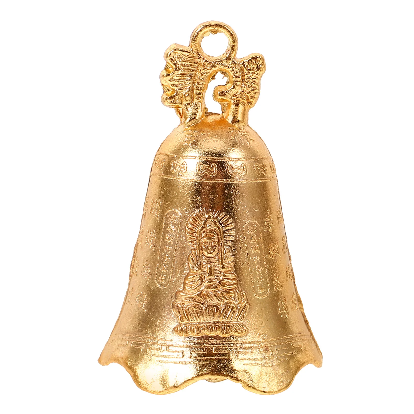 خمر جرس الرجعية الصينية البسيطة البرونزية النحت فنغ شوي الرياح الرنين لحديقة المنزل مكتب حفل زفاف ديكور معلق الحرفية #6