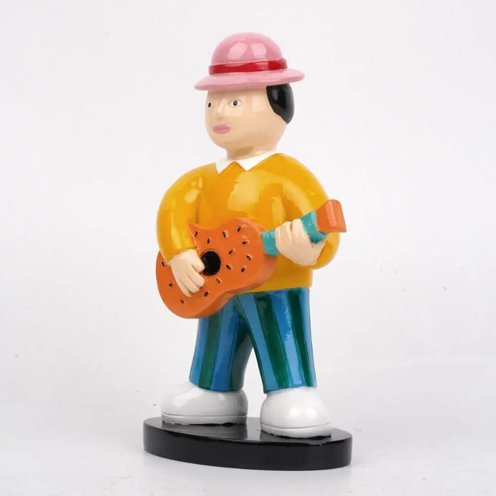 

Rural Characters Funny Character Statue Handmade Decoration Resin Crafts Sculpture Collectible Handicraft Funny Dolls Ornament